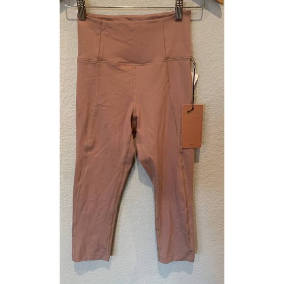 NWT GIRLFRIEND COLLECTIVE High Waist Capri Leggings Size XS - Picture 3 of 6